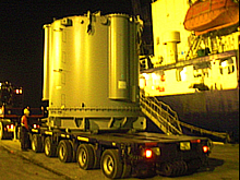 Example of Transportation for Plant Equipment