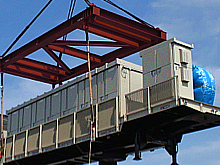 Example of Transportation for Mobile Substation Equipment to Middle East