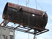 Example of Transportation for Used Power Generation Equipment