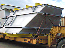 Example of Transportation for Intake/Exhaust Ducts of Thermal Power Station