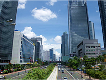 Cityscape of Indonesia