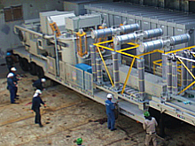 Example of Transportation for Mobile Substation Equipment to Middle East