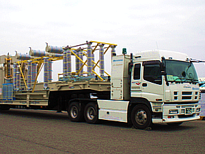 Example of Transportation for Mobile Substation Equipment to Middle East