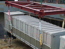 Example of Transportation for Mobile Substation Equipment to Middle East